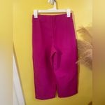 Nicole Miller NWOT Vibrant Pink Wide Leg Pants Photo 2