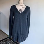 Lacoste  Sweater V-Neck Charcoal Grey 42 Photo 1