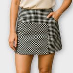 Lady Hagen Lady Hagan golf skirt Navy gingham check windowpane wrap style skort Size 16 Photo 0