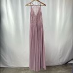Lulus Love Spell Lace-Back Maxi Dress in Dusty Lavender Size Medium Photo 4