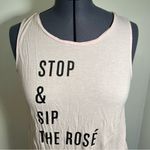Old Navy  Swing Tank Top Stop & Sip the Rose Light Pink Photo 2