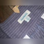 Sundance Womens Amelia linen Pant in Blue Stripe 12 $100 stripes fall casual Photo 3