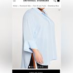 Universal Standard  Flowy 3/4 Sleeve Button Up Top Size Large Photo 1