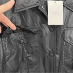 ALC Frank NWT A.L.C. Shane Jacket Shacket Black‎ Size MEDIUM Photo 8