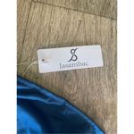 JASAMBAC Short Prom Cocktail Party Dress Blue Small No Bow New Photo 1