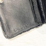 Diesel  Blue Denim Jean Full Zipper Women’s Wallet Keyring Snap Closure Photo 3
