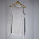 match point linen Sleeveless Tunic Top/dress In White‎ XL White Photo 1