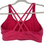 Lululemon Women’s Pink Energy Bra Medium Support, Size 10, Like New Photo 1