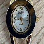 Faded Glory Ladies Watch Vintage Gold Tone Bracelet Silver Dial Photo 1
