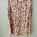 Gypsies & Moondust Floral Blush Pink Tank Top Pink Sz Medium Photo 2