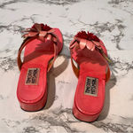 Tommy Hilfiger Tommy Hits Man Pink Thong Slip On Sandals Size  6M Photo 3