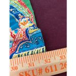 Ralph Lauren Paisley Print Wide Leg Pull On Pants Size Small Photo 7