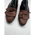 Rockport Brown Leather Slip On Comfort Loafers Women’s Size 7 Wide Vintage Photo 2