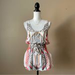 MINKPINK | Mayan Ivory Print Romper Sz S Photo 1