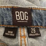 BDG  Size 29 Mom High-Rise Baggy Destroyed Cotton Jeans Photo 3