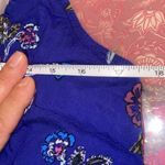 Old Navy  Dress Women Small Blue Floral Shift Short Round Neck Sleeveless Photo 7