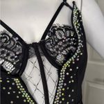 BANJUL  Beaded Elegant Black Evening Dress Size Small. Photo 6