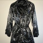 Dennis Basso Y2K Denis Blasso Snow Leopard Rain Trench Photo 0