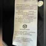 Levi Strauss Black high rise cuffed Frayed Hem Jean Shorts cut off grunge sz 33 Photo 4