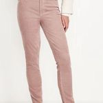 NWT High Rise Corduroy StylePants Pink Size 8P Photo 0