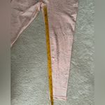 Kimberly Silver Shimmery Light Pink Bra and Leggings Yoga Set Size Medium Photo 11