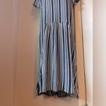 ZARA ‎ Trafaluc Hi-Low Striped Dress Size Small Photo 3