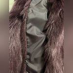 DKNYC Faux Fur Vest in Deep Purple Photo 5