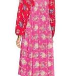 💕SPELL & THE GYPSY💕 Solstice Boho Midi Dress ~ Salsa Rose Large Red Photo 1