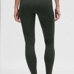 Lululemon NWOT Wunder Under SmoothCover HR Tights 28”Leggings Green Size 6 Photo 1
