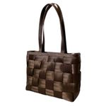 Harveys Brown Woven Seatbelt Large Tote Bag Handbag Photo 8