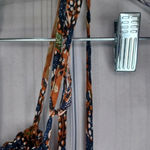 Madewell 100% silk cropped off the shoulder boho top Photo 9