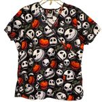 Disney Nightmare Scrub Shirt Photo 0
