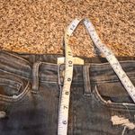 VERVET‎ BLUE Women's Charcoal Black Distressed Ripped Straight Leg Jeans Size 25 Photo 3