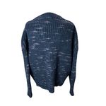 Varley  Albion Knit Dalmatian Sweater Navy Blue Ribbed Pullover Size M Photo 6