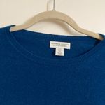 Adrienne Vittadini 🌸 100% 2-ply Cashmere Long Sleeve Sweater #Bl Photo 1