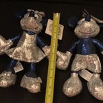 Disneyland Diamond Anniversary Celebration Mickey and Minnie Sequin Plushies NWT Photo 2