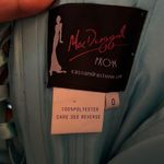 Mac Duggal  Prom‎ Y2K Aqua Black Lace Mermaid Dress 80102M NWT Photo 9