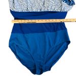 Blue Polka Dot Tiered Ruffle One Photo 2