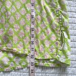 Anthropologie Mahogany lime green cotton pop over tunic top or mini dress beach cover up XL Photo 12