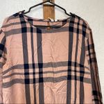 Treasure & Bond Treasure &‎ Bond Pink & Gray Stripe Long Sleeve Top Size L Photo 1