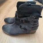 Bed Stu Roan  Aimee Leather‎ Ankle Boots Size 9.5 Grey distressed Photo 7