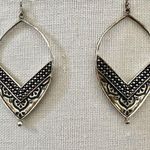 Silpada Siplada Sterling silver etched earrings Photo 0