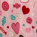 Little Sleepies Pink Heart Adult PJ’s Red Size XL Photo 1