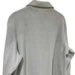 Vintage Miss Elaine Light Blue Collar Embroidered Zipup House Coat Feminine M Size M Photo 5