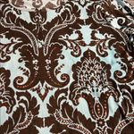 Take Two Brown and Cream Patterned Top Size 2X Photo 3