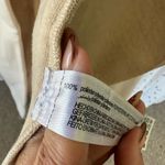 ZARA  NWT Women's Longline Midi Ivory Madam Open Coat Jacket Side Pockets S Photo 4