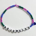 Handmade Tour Friendship Bracelet Bejeweled Midnights w/ Charm Photo 0