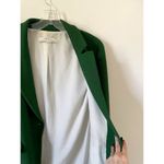 ZARA Textured Long Outerwear Jacket Green Size XS Photo 4