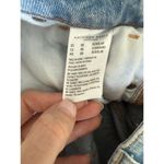 American Eagle Strigid 100% Cotton High Rise Light Wash Mom Jeans 00 Photo 4