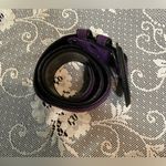 WOMEN DETAILS USA PURPLE CASUAL BELT SZ SMALL 80s Photo 6